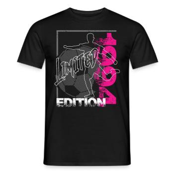 Limited Edition 1994 Limited Edition Fußball - Männer T-Shirt - Schwarz - Vorne - AI Model Male 178 light (178cm)