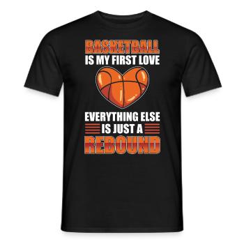 Basketballspieler Bballtrainer Fan Baller Sport - Männer T-Shirt - Schwarz - Vorne - AI Model Male 178 light (178cm)