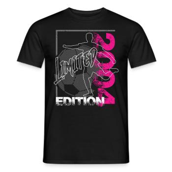 Limited Edition 2004 Limited Edition Football - Men's T-Shirt - black - Front - AI Model Male 178 light (178cm)