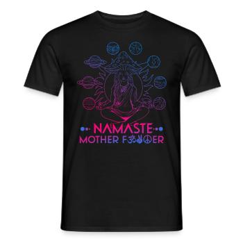 Hippie Mushrooms Shrooms Psychedelic Mushroomhead - Männer T-Shirt - Schwarz - Vorne - AI Model Male 178 light (178cm)