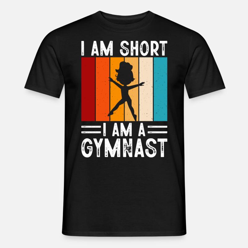 Gymnastik - Männer T-Shirt - Schwarz