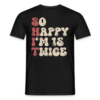 30. Geburtstag Lustiger Spruch - Männer T-Shirt - Schwarz - Vorne - AI Model Male 178 light (178cm)