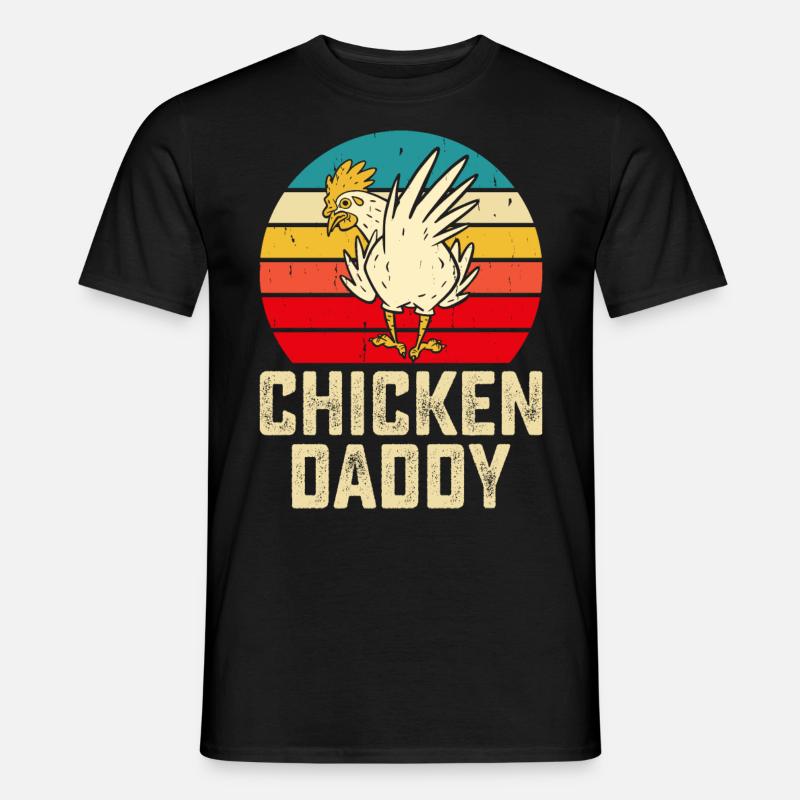 Chicken Daddy - Men's T-shirt - black