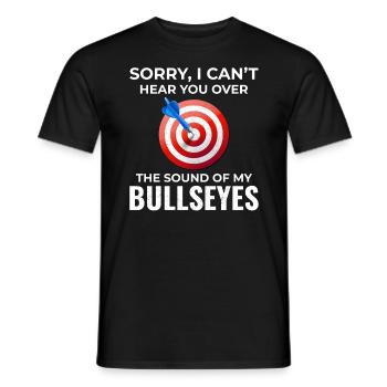 Tir à l’arc Cibles Archer Bullseye Tir Sport - T-shirt homme - noir - Devant - AI Model Male 178 light (178cm)