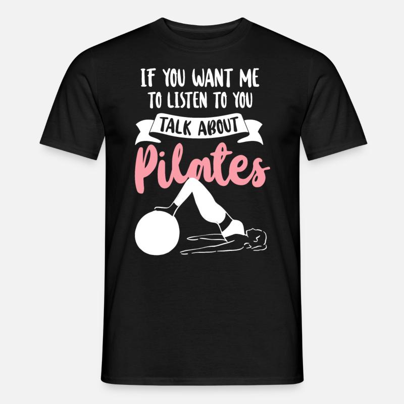 Pilates Instructor Teacher If You - Männer T-Shirt - Schwarz