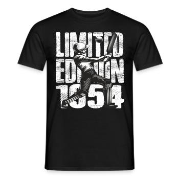 Édition limitée 1954 Édition limitée Cricket - T-shirt homme - noir - Devant - AI Model Male 178 light (178cm)