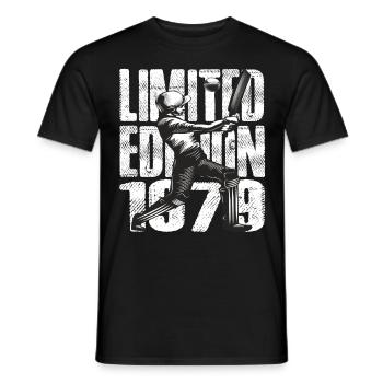 Limited Edition 1979 Limited Edition Cricket - Men's T-Shirt - black - Front - AI Model Male 178 light (178cm)