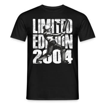 Limited Edition 2004 Limited Edition Cricket - Men's T-Shirt - black - Front - AI Model Male 178 light (178cm)