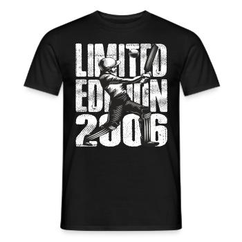 Limited Edition 2006 Limited Edition Cricket - Männer T-Shirt - Schwarz - Vorne - AI Model Male 178 light (178cm)