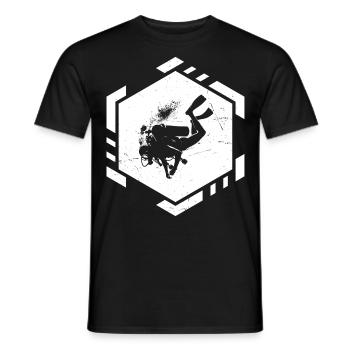 Scuba Diver Diving Diver Diver Free Dive - Men's T-Shirt - black - Front - AI Model Male 178 light (178cm)