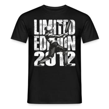 Limited Edition 2012 Limited Edition Cricket - Männer T-Shirt - Schwarz - Vorne - AI Model Male 178 light (178cm)