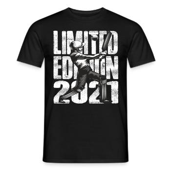 Limited Edition 2021 Limited Edition Cricket - Men's T-Shirt - black - Front - AI Model Male 178 light (178cm)