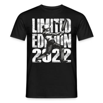 Édition limitée 2022 Édition limitée Cricket - T-shirt homme - noir - Devant - AI Model Male 178 light (178cm)