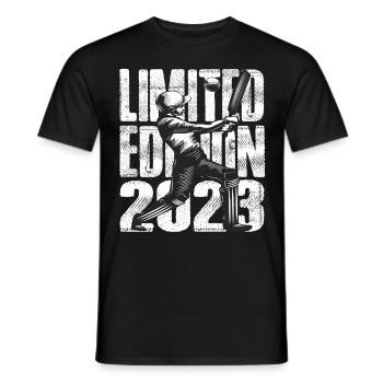 Édition limitée 2023 Édition limitée Cricket - T-shirt homme - noir - Devant - AI Model Male 178 light (178cm)