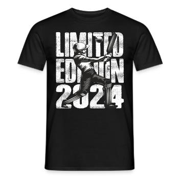 Édition limitée 2024 Édition limitée Cricket - T-shirt homme - noir - Devant - AI Model Male 178 light (178cm)