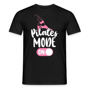 Pilates Instructor Teacher Pilates - Männer T-Shirt - Schwarz - Vorne - AI Model Male 178 light (178cm)