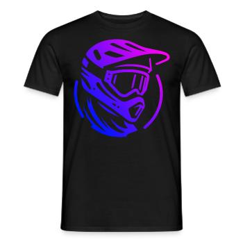 Cyclisme VTT Homme Cyclisme VTT - T-shirt homme - noir - Devant - AI Model Male 178 light (178cm)