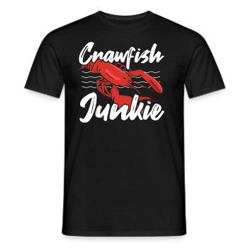 Crayfish Cajun Saison Liebhaber Partei Yabbie - Männer T-Shirt - Schwarz - Vorne - AI Model Male 178 light (178cm)