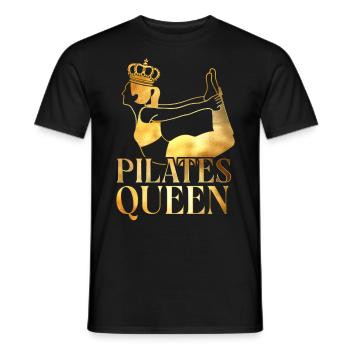 Pilates Instructor Teacher Pilates - Männer T-Shirt - Schwarz - Vorne - AI Model Male 178 light (178cm)