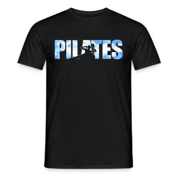 Pilates Instructor Teacher Pilates - Männer T-Shirt - Schwarz - Vorne - AI Model Male 178 light (178cm)