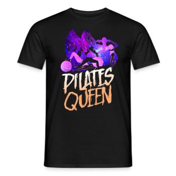 Pilates Instructor Teacher Pilates - Männer T-Shirt - Schwarz - Vorne - AI Model Male 178 light (178cm)