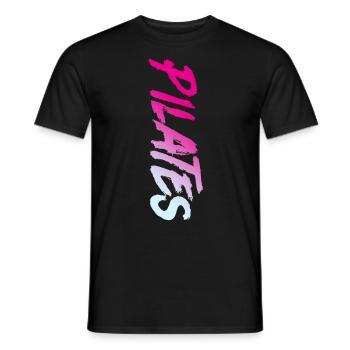 Pilates Instructor Teacher Pilates - Männer T-Shirt - Schwarz - Vorne - AI Model Male 178 light (178cm)