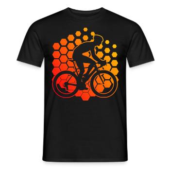 Vélo de route Vélo de route femme Vélo de route homme - T-shirt homme - noir - Devant - AI Model Male 178 light (178cm)