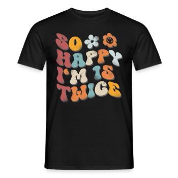 30. Geburtstag Lustiger Spruch - Männer T-Shirt - Schwarz - Vorne - AI Model Male 178 light (178cm)