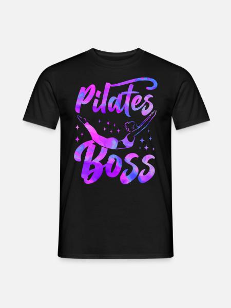 Pilates Instructor Teacher Pilates - Männer T-Shirt - Schwarz