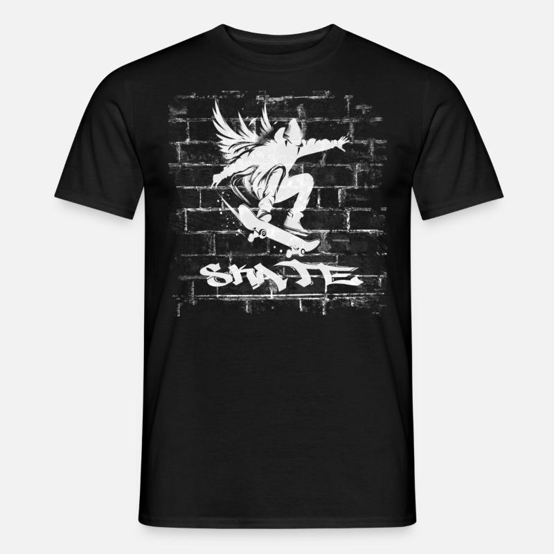 Skate - Männer T-Shirt - Schwarz