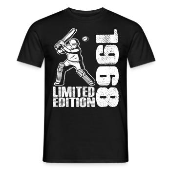 Limited Edition 1968 Limited Edition Cricket - Men's T-Shirt - black - Front - AI Model Male 178 light (178cm)