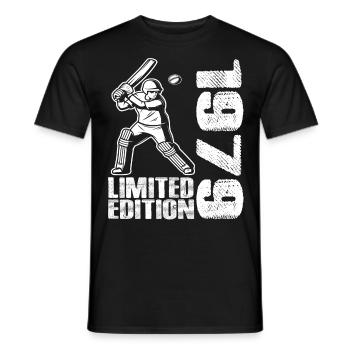 Limited Edition 1979 Limited Edition Cricket - Men's T-Shirt - black - Front - AI Model Male 178 light (178cm)