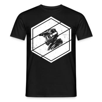 Cyclisme Cyclisme Femmes VTT Hommes Vététistes - T-shirt homme - noir - Devant - AI Model Male 178 light (178cm)