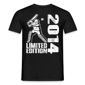 Édition limitée 2014 Édition limitée Cricket - T-shirt homme - noir - Devant - AI Model Male 178 light (178cm)