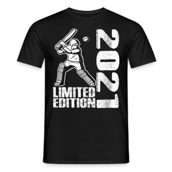 Limited Edition 2021 Limited Edition Cricket - Men's T-Shirt - black - Front - AI Model Male 178 light (178cm)