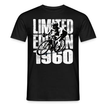 Édition limitée des années 1960 édition limitée anniversaire - T-shirt homme - noir - Devant - AI Model Male 178 light (178cm)