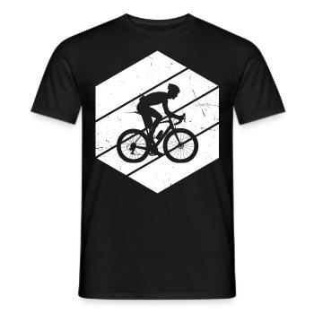 Roadbike Rennrad Rennradfahren Herren Damen - Männer T-Shirt - Schwarz - Vorne - AI Model Male 178 light (178cm)