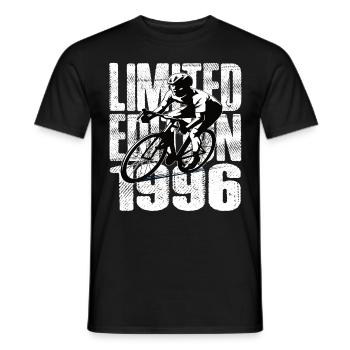 Édition limitée 1996 Édition limitée anniversaire - T-shirt homme - noir - Devant - AI Model Male 178 light (178cm)