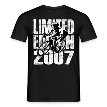 Édition Limitée 2007 Édition Limitée Anniversaire - T-shirt homme - noir - Devant - AI Model Male 178 light (178cm)