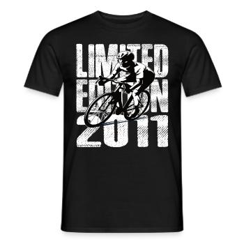 Limited Edition 2011 Limited Edition Geburtstag - Männer T-Shirt - Schwarz - Vorne - AI Model Male 178 light (178cm)