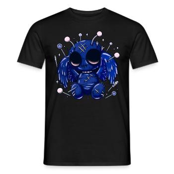 Pastel Goth Cute Mothman - Männer T-Shirt - Schwarz - Vorne - AI Model Male 178 light (178cm)