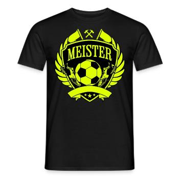 Meister - Männer T-Shirt - Schwarz - Vorne - AI Model Male 178 light (178cm)