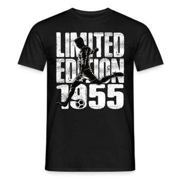 Limited Edition 1955 Limited Edition Fußball - Männer T-Shirt - Schwarz - Vorne - AI Model Male 178 light (178cm)