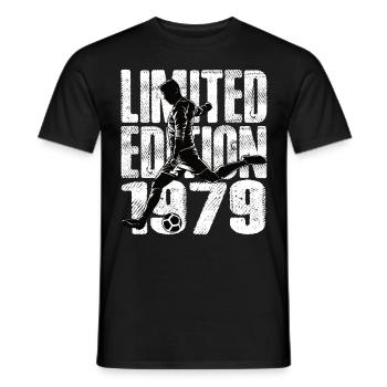 Limited Edition 1979 Limited Edition Football - Men's T-Shirt - black - Front - AI Model Male 178 light (178cm)
