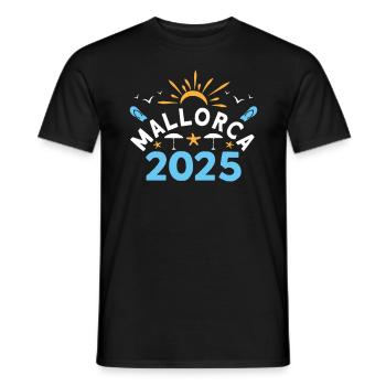 Majorque 2025 - T-shirt homme - noir - Devant - AI Model Male 178 light (178cm)