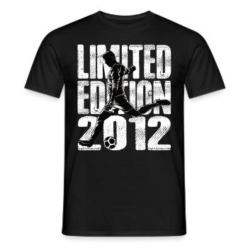 Limited Edition 2012 Limited Edition Football - Men's T-Shirt - black - Front - AI Model Male 178 light (178cm)