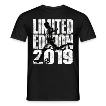 Limited Edition 2019 Limited Edition Football - Men's T-Shirt - black - Front - AI Model Male 178 light (178cm)