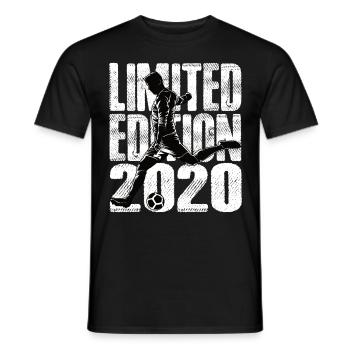 Limited Edition 2020 Limited Edition Fußball - Männer T-Shirt - Schwarz - Vorne - AI Model Male 178 light (178cm)