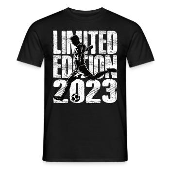Édition Limitée 2023 Édition Limitée Football - T-shirt homme - noir - Devant - AI Model Male 178 light (178cm)