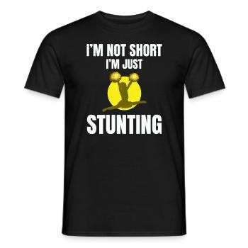Pom-pom girl Cheerleading Girl Cheering Cheer Squad - T-shirt homme - noir - Devant - AI Model Male 178 light (178cm)
